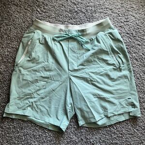 Men’s mint lululemon shorts